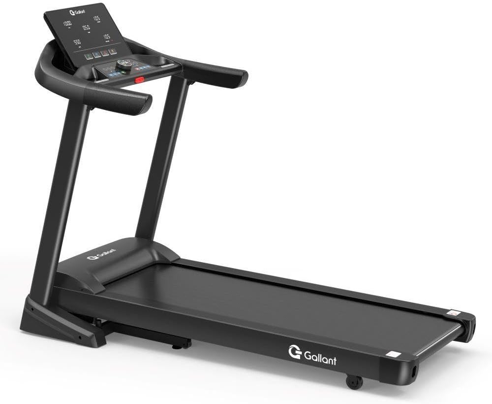 Esteira Gallant Elite Pro 4.0 HP na cor preta com painel digital