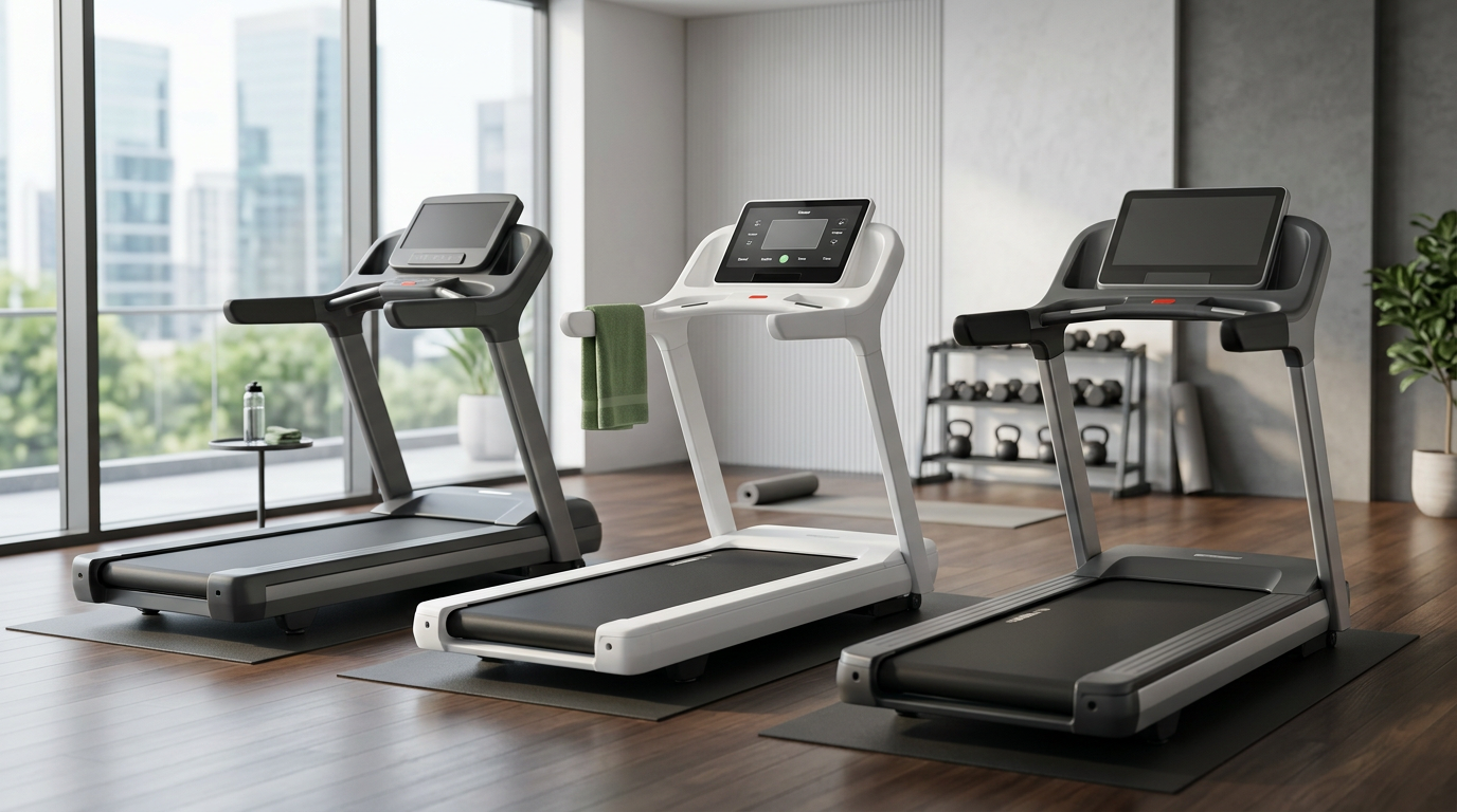 Linha de esteiras elétricas para comparar marcas em 2026